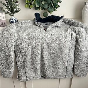 The Southern Shirt Company Gray Sherpa Sweatshirt